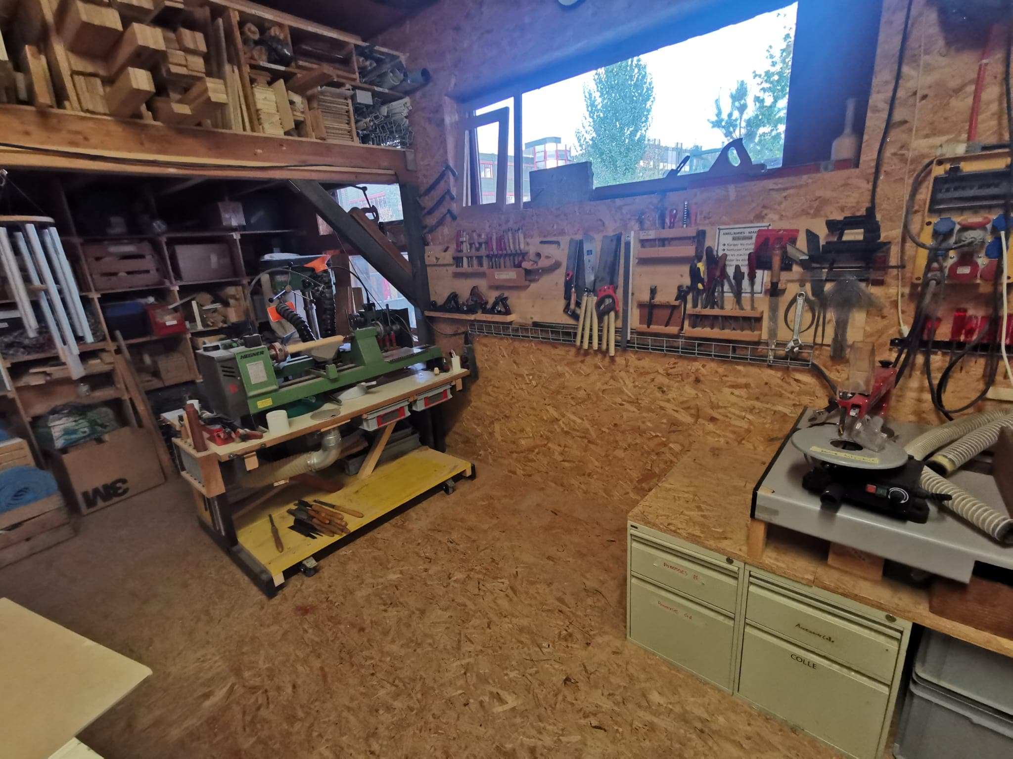 notre pôle tournage sur bois